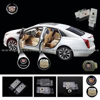 2X Latest Error Free Car Door Courtesy Projector LED Logo Light For CADILLAC