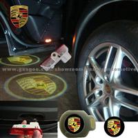 2X Latest Error Free Car Door Courtesy Projector LED Logo Light For PORSCHE