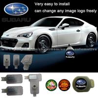 2X Latest Error Free Car Door Courtesy Projector LED Logo Light For SUBARU