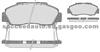 Brake Pad For Acura Honda D503