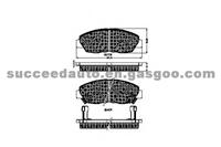 Brake Pad For Acura Honda 05P566