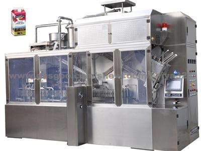 Ultra-Clean Beverage Gable-Top Filling Machinery (BWL-2500)