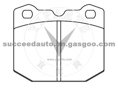 Brake Pad For Alfa Romeo BMW Opel D109