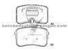 Brake Pad For Audi 181626