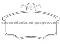 Brake Pad For Audi FDB175/FDB412