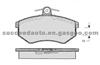 Brake Pad For Audi Volkswagen FDB413/FDB775