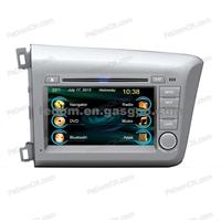 In Dash Car Dvd Player With Gps Systerm/Bluetooth/Audio/Vedio/Radio For Honda Civic 2012 C7089HC