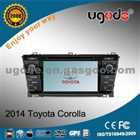 Ugode Double Din Car Media Player For 2014 Toyota Corolla With Bluetooth,USB,Mp3