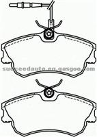 Brake Pad For Berlingo FDB1124