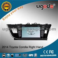 Ugode New Toyota Corolla 2014 Right Handcar Media Player