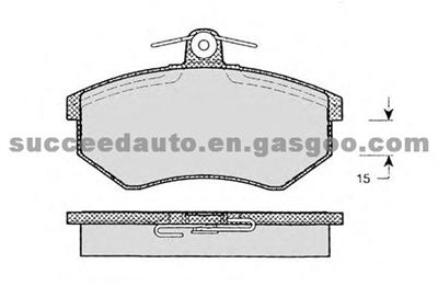 Brake Pad For Audi Volkswagen D227-7177