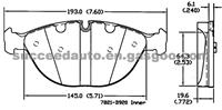 Brake Pad For BMW 958.00