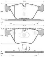 Brake Pad For BMW D946-7592