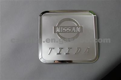 Chrome Tank Cover For NISSAN TIIDA 2011