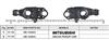 Mitsubishi Control Arm  MB-349943 MB-349944