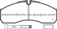 Brake Pad For Brake Brembo Iveco Nissan Renault GDB3385