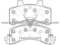 Brake Pad For BUICK D159
