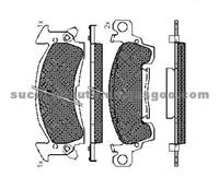 Brake Pad For BUICK 181415