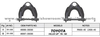 Toyota Control Arm  48066-35030 48067-35030