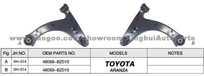 Toyota Control Arm  48068-BZ010 48069-BZ010