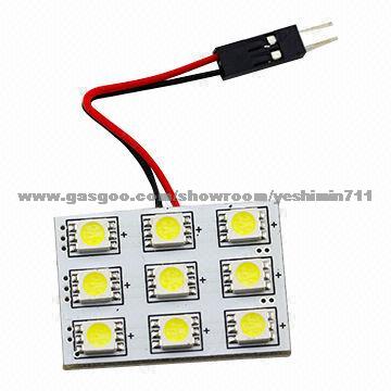 9PCS 5050 SMD LED Automotive LED Interior Lights