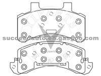 Brake Pad For BUICK D183-7070C