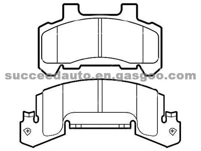 Brake Pad For BUICK D289-7192