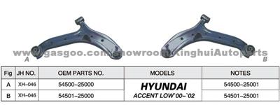 Hyundai Control Arm  54500-25000 54501-25000