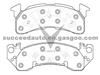 Brake Pad For Chev Truck MDB1790