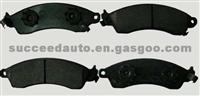 Brake Pad For Chevrolet D412-7300