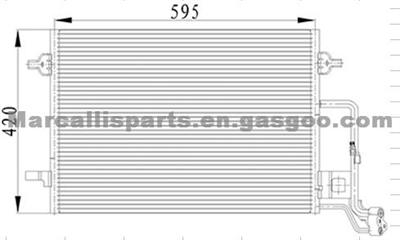 Condenser, Air Conditioning For AUDI 3B0260401