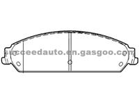 Brake Pad For CHRYSLER 1128.08