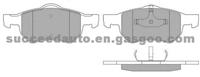 Brake Pad For CHRYSLER 23807/23969