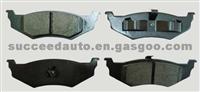 Brake Pad For CHRYSLER D782