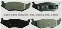 Brake Pad For CHRYSLER GDB4017