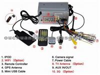 Car DVD Player Support Touch Screen GPS IPod Bluetooth For Universal