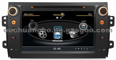 Car Video With Touch Screen GPS AV TV FM Ipod Bluetooth For Suzuki SX4(2006-2012)