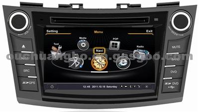 Car Multimedia Player GPS +Bluetooth+Touch Screen For Suzuki Swift 2011-2012