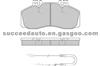Brake Pad For CITROEN FDB501