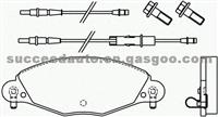 Brake Pad For CITROEN 4252.89