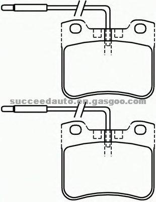 Brake Pad For CITROEN GDB1031