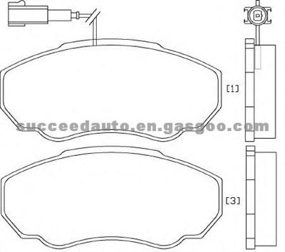 Brake Pad For CITROEN 960.01