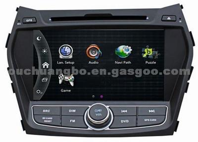 Car VCD For Hyundai IX45/Santa Fe With HD Monitor Can Bus Bluetooth