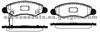 Brake Pad For CITROEN 55810-84E00