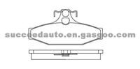 Brake Pad For DAEWOO D217-7138