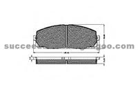 Brake Pad For DAEWOO D1344-8455
