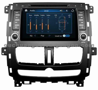 The Special 8 Inch 2 Din Car DVD With GPS For Nissan Succe /Shuaike