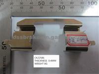 BRAKE FITTING KITS,BRAKE PAD CLIPS:Ck22586