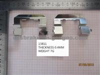 BRAKE PAD CLIPS,BRAKE FITTING KITS:13811