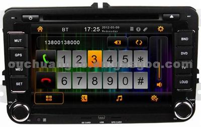Car DVD Stereo Sat Navi For VW Golf 5/Golf 6